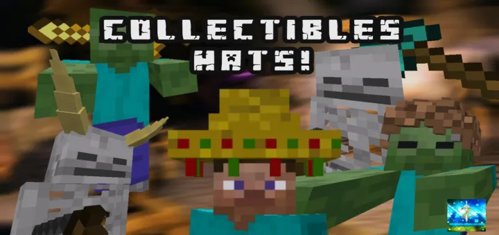 Kolleksion shlyapalar! — Minecraft mod, rasm 1