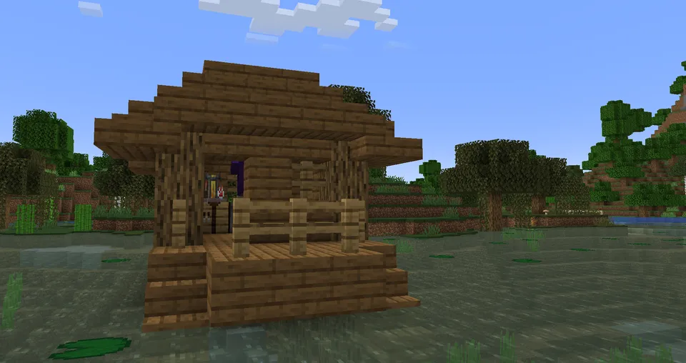DnT Swamp Hut Overhaul — Minecraft mod, rasm 2