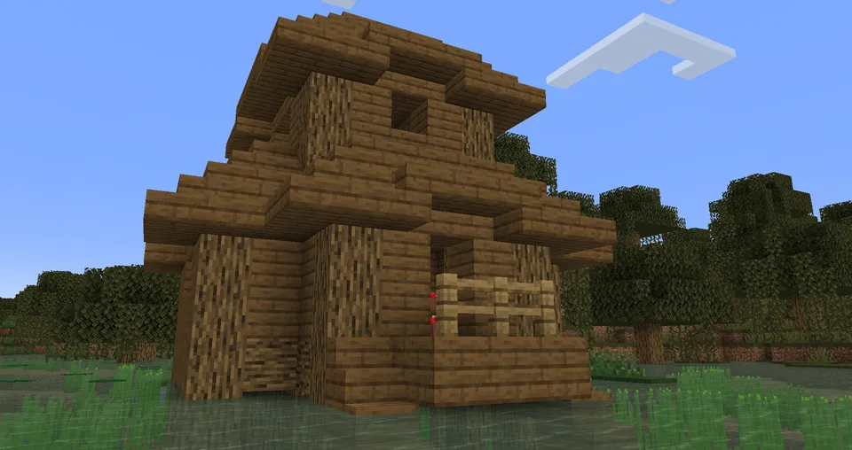 DnT Swamp Hut Overhaul — Minecraft mod, rasm 4