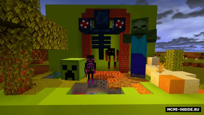 Gibridlar ligasi — Minecraft mod, rasm 4