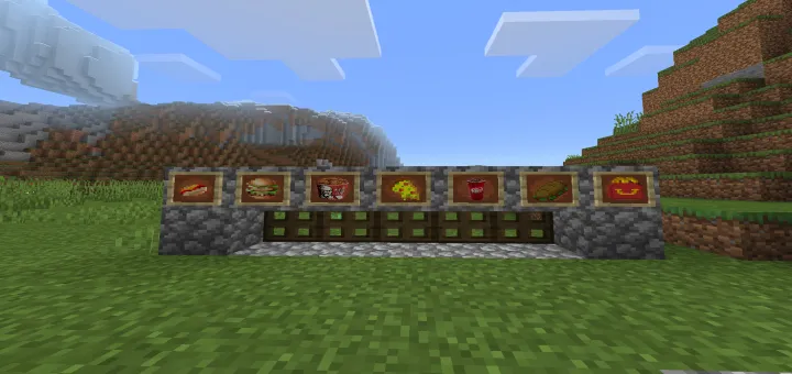 Fastfud — Minecraft mod, rasm 1