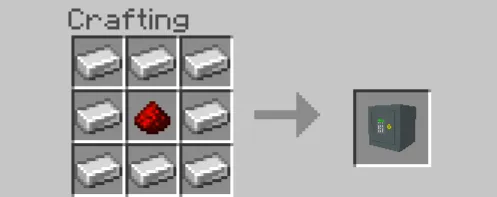 Shaxsiy seyf — Minecraft mod, rasm 3