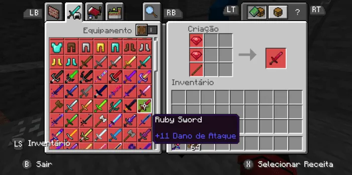 Ilg'or rudalar va qurollar — Minecraft mod, rasm 4