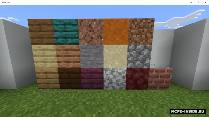 Bir tomonlama shisha bloklar — Minecraft mod, rasm 2