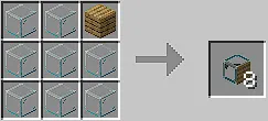 Bir tomonlama shisha bloklar — Minecraft mod, rasm 3