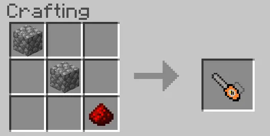 Elingo'dan zanjirli arra — Minecraft mod, rasm 3