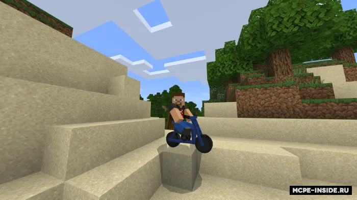 Oddiy minibayk — Minecraft mod, rasm 4