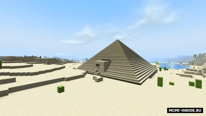 Cho'ldagi generatsiya qilinadigan tuzilmalar — Minecraft mod, rasm 2