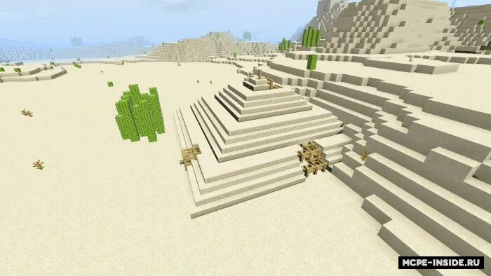 Cho'ldagi generatsiya qilinadigan tuzilmalar — Minecraft mod, rasm 3