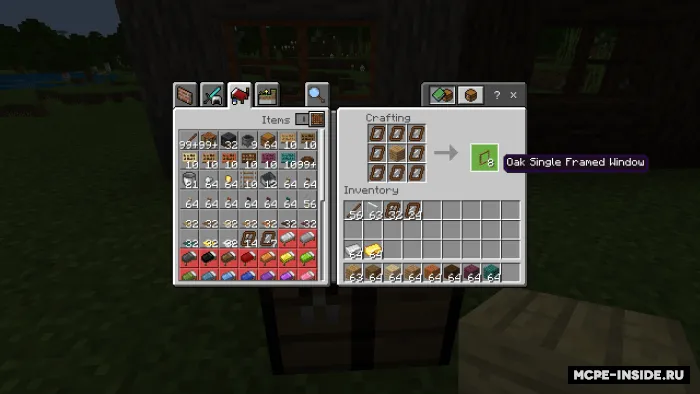 Ko'proq derazalar+ — Minecraft mod, rasm 3
