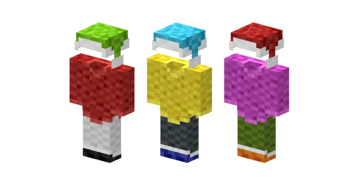 Qishki kiyimlar — Minecraft mod, rasm 1
