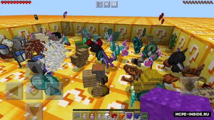 Realistik Lucky bloklar — Minecraft mod, rasm 1
