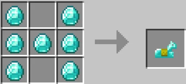 Yasaladigan ot sovuti — Minecraft mod, rasm 3