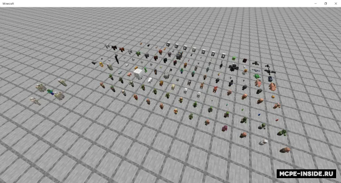 Vanilli figurkalar — Minecraft mod, rasm 1