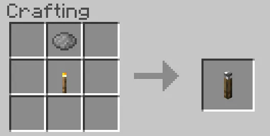 Elingodan rangli mash'alalar — Minecraft mod, rasm 3