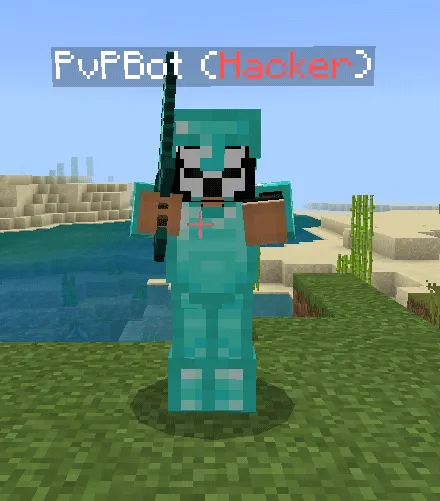PvP uchun bot — Minecraft mod, rasm 3