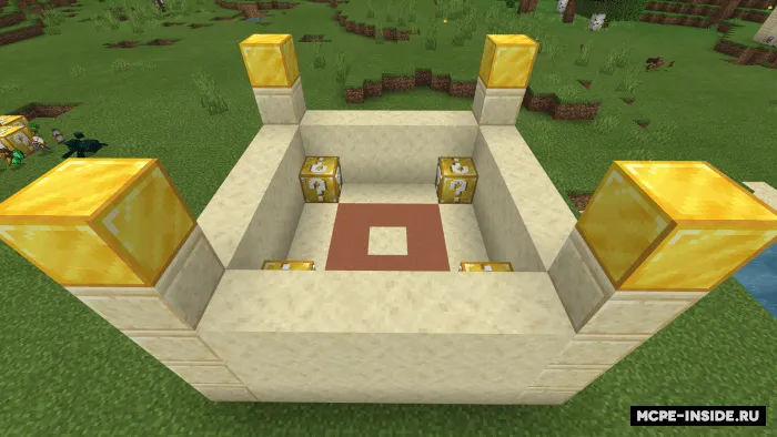 Korbon dan Lucky bloklar — Minecraft mod, rasm 2