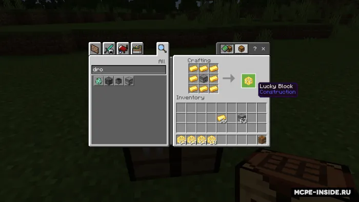 Korbon dan Lucky bloklar — Minecraft mod, rasm 3