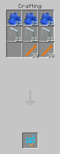 Dayving jihozlari — Minecraft mod, rasm 4