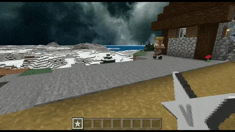 Qo'riqchi qishloqlik — Minecraft mod, rasm 1