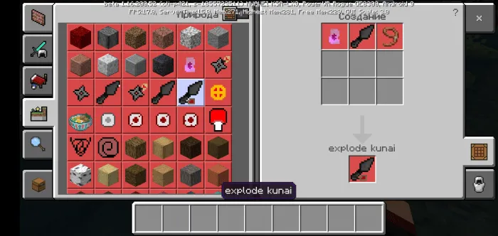 Shinobi — Minecraft mod, rasm 4