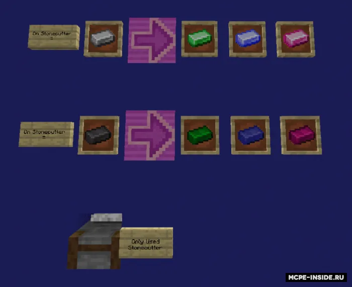 Rangli ingotlar va qilichlar — Minecraft mod, rasm 1
