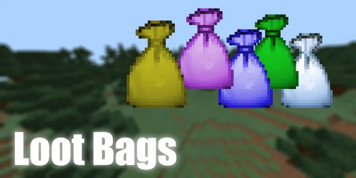 Lut qopchalari — Minecraft mod, rasm 1