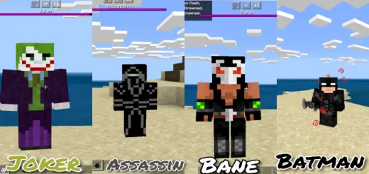 Batman — Minecraft mod, rasm 1