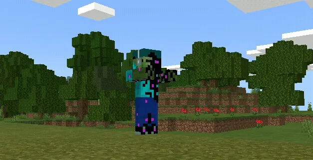 Zombi apokalipsisi — Minecraft mod, rasm 4