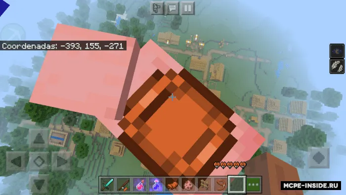 Cho'chqada uchish — Minecraft mod, rasm 3