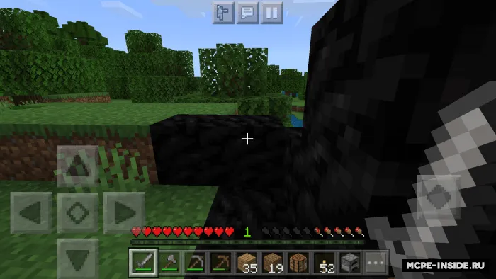 Hammasi ko'mirga aylanadi — Minecraft mod, rasm 2
