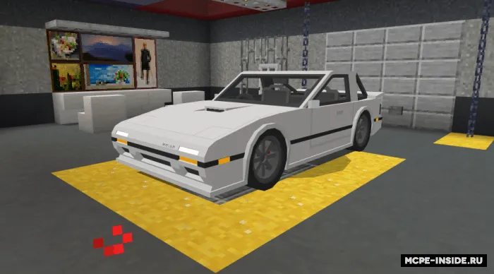 Mazda RX7 FS — Minecraft mod, rasm 1