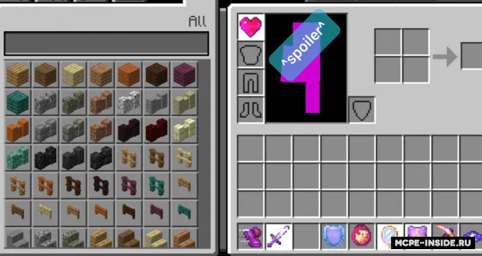 Taqiladigan taqinchoqlar — Minecraft mod, rasm 2