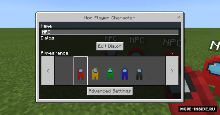 Among Us NPC — Minecraft mod, rasm 4