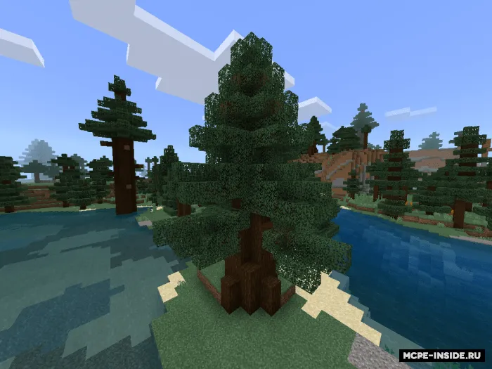 Estetik daraxtlar — Minecraft mod, rasm 3