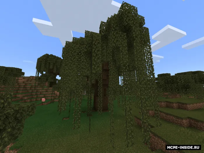 Estetik daraxtlar — Minecraft mod, rasm 4