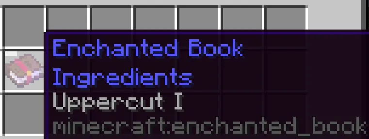Uppercut Enchantment — Minecraft mod, rasm 3