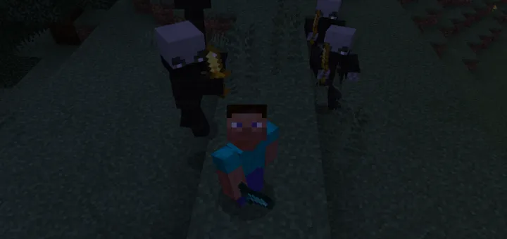 Yashirin rejim — Minecraft mod, rasm 1