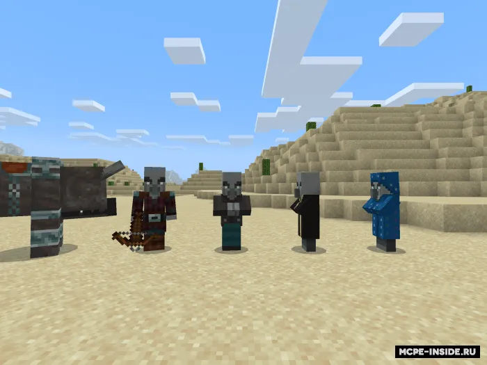 PC versiyasidan foydalanilmagan moblar — Minecraft mod, rasm 4