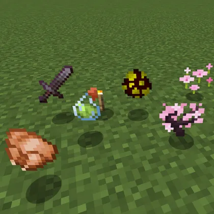 Billboarding Items — Minecraft mod, rasm 1