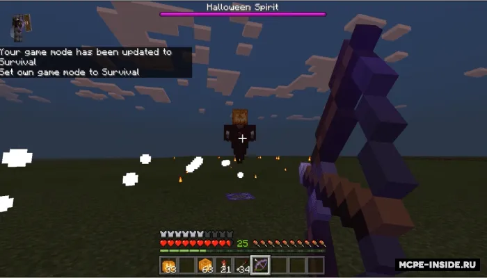Halloween ruhi bossi — Minecraft mod, rasm 3