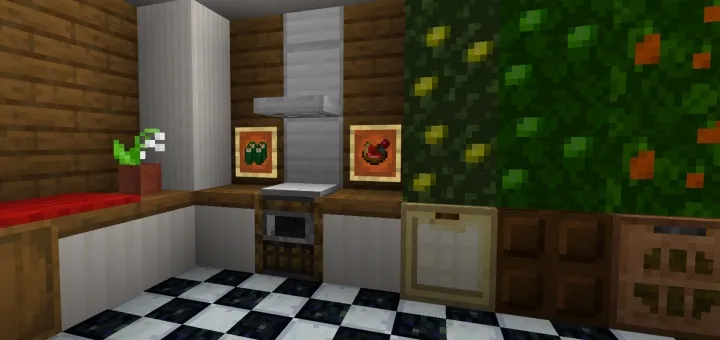 Oziq-ovqat to'plami — Minecraft mod, rasm 2
