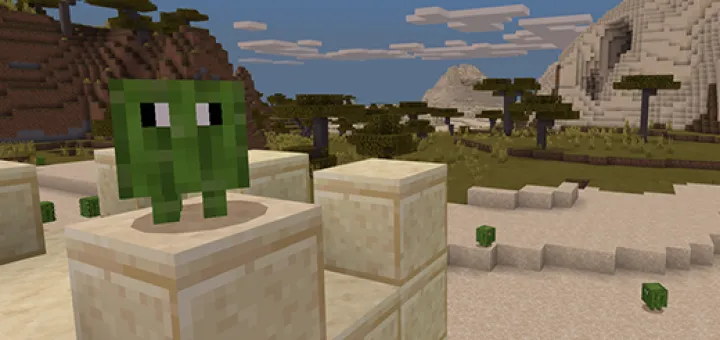 Kaktus o'simtalari — Minecraft mod, rasm 1