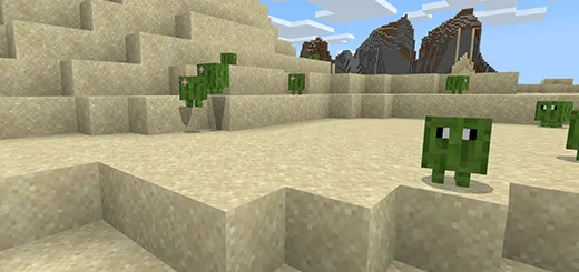 Kaktus o'simtalari — Minecraft mod, rasm 2