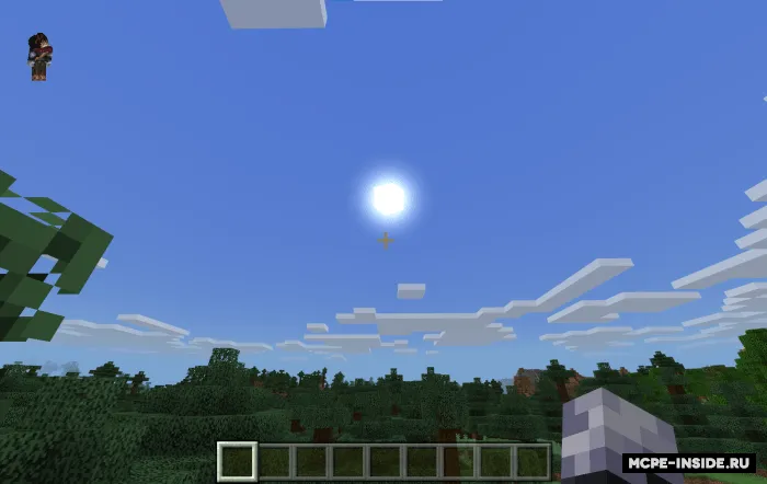 Uch o'lchamli quyosh va oy — Minecraft mod, rasm 1