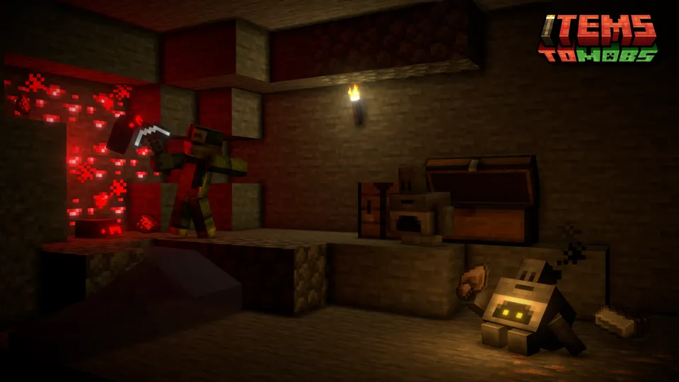 Mutated Items (Items to Mobs) — Minecraft mod, rasm 2