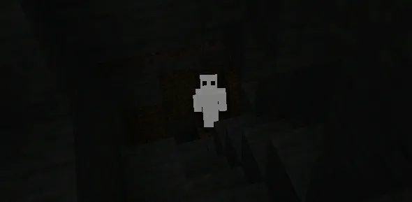 Creepypasta Noma'lum Odam — Minecraft mod, rasm 2