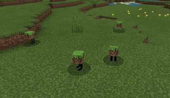 Tirik bloklar — Minecraft mod, rasm 1