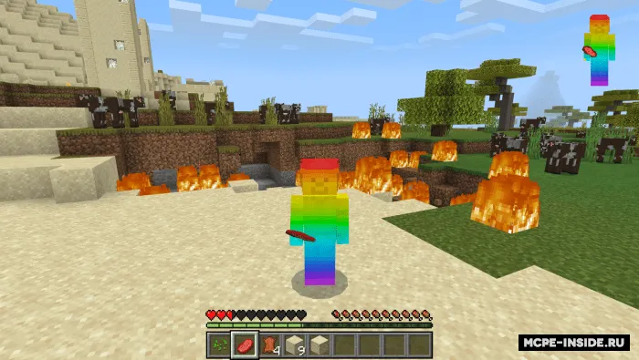 Jahldor sigirlar — Minecraft mod, rasm 1