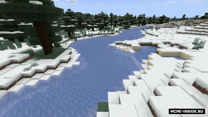 Cheksiz qor dunyosi — Minecraft mod, rasm 3